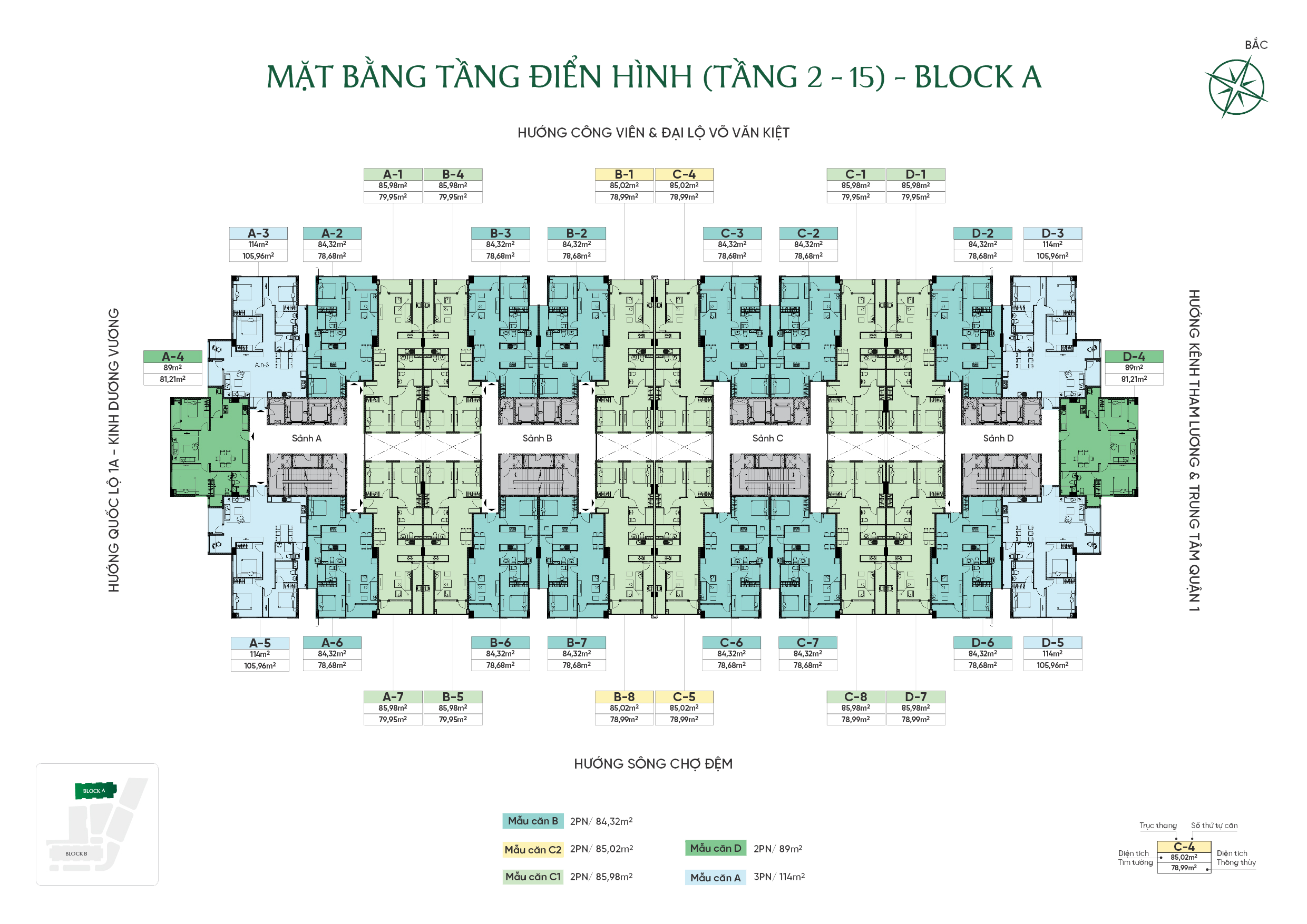 Mat bang tang 2 15 Block A