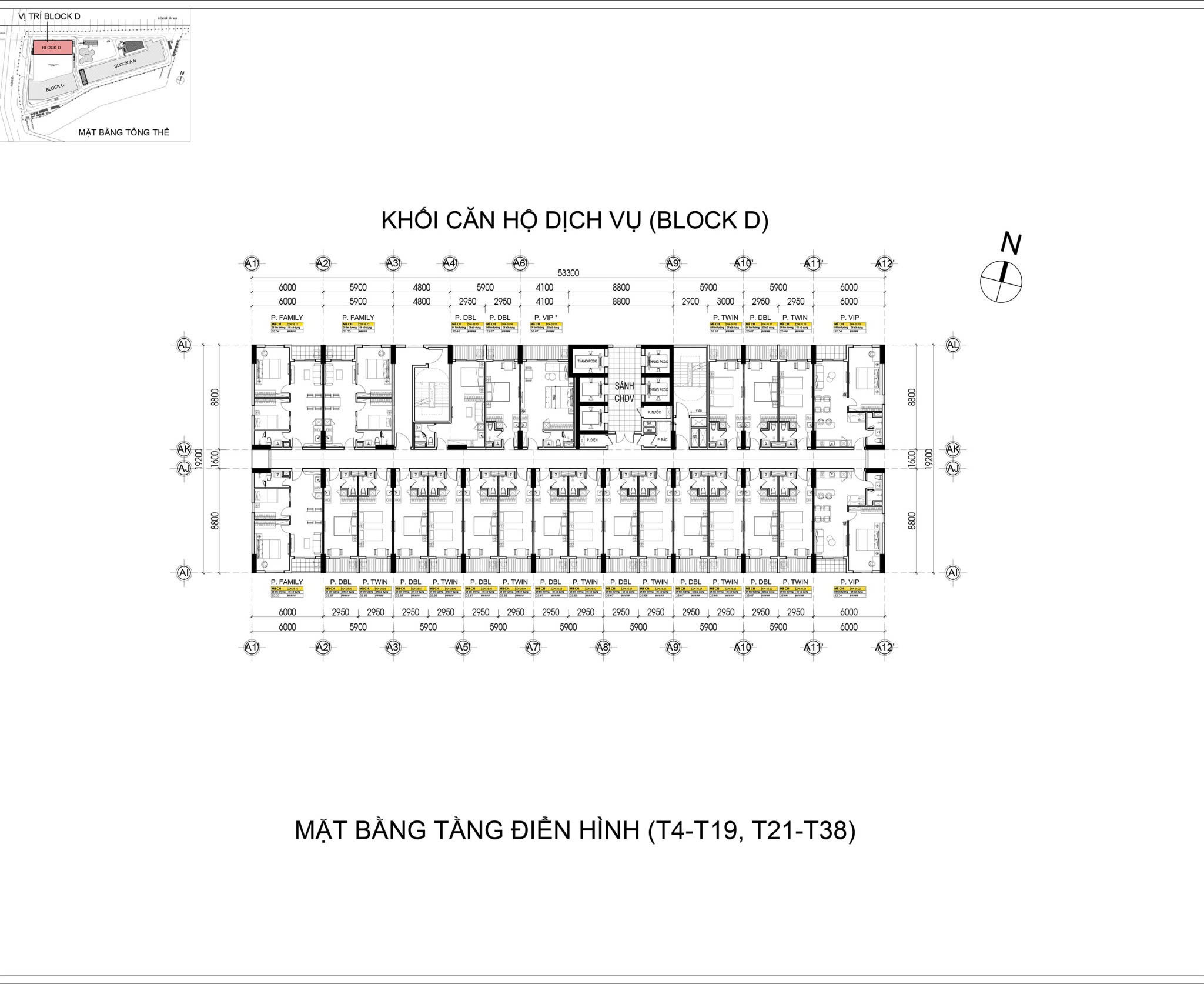 Mat bang tang 4 19 va 21 38 lock D can ho Bcons Solary