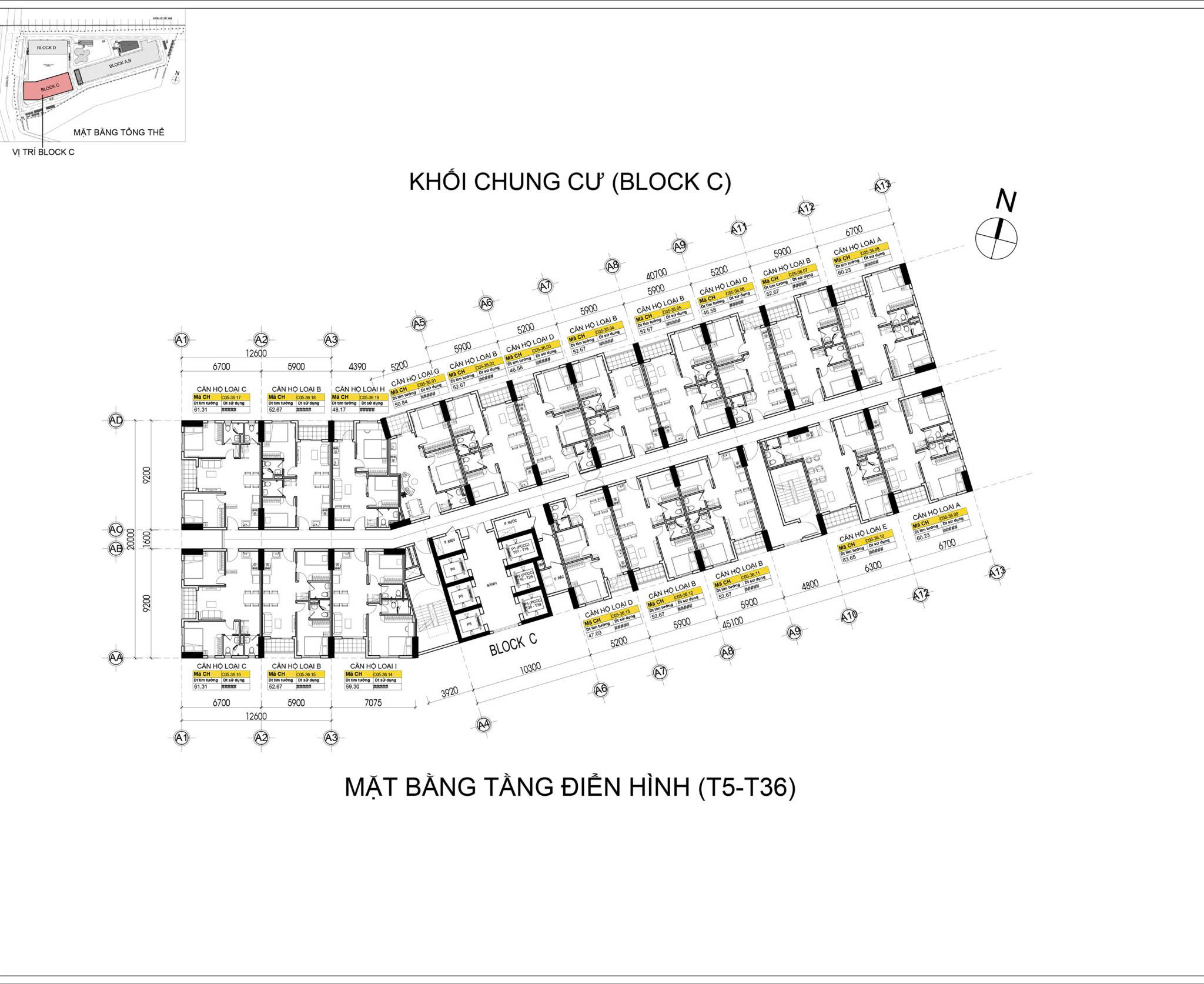 Mat bang tang 5 36 lock C can ho Bcons Solary