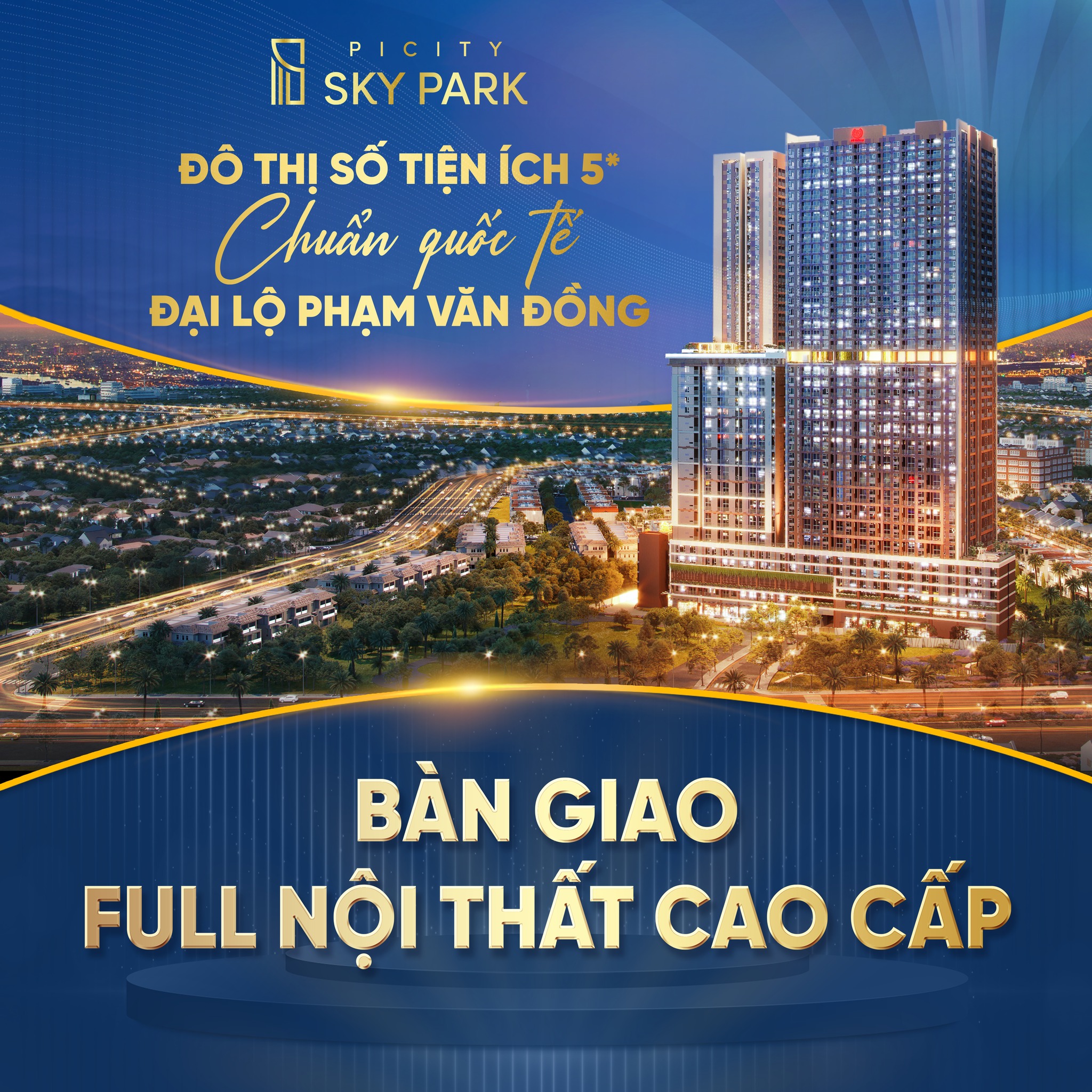 Tiêu chuẩn bàn giao Picity Sky Park