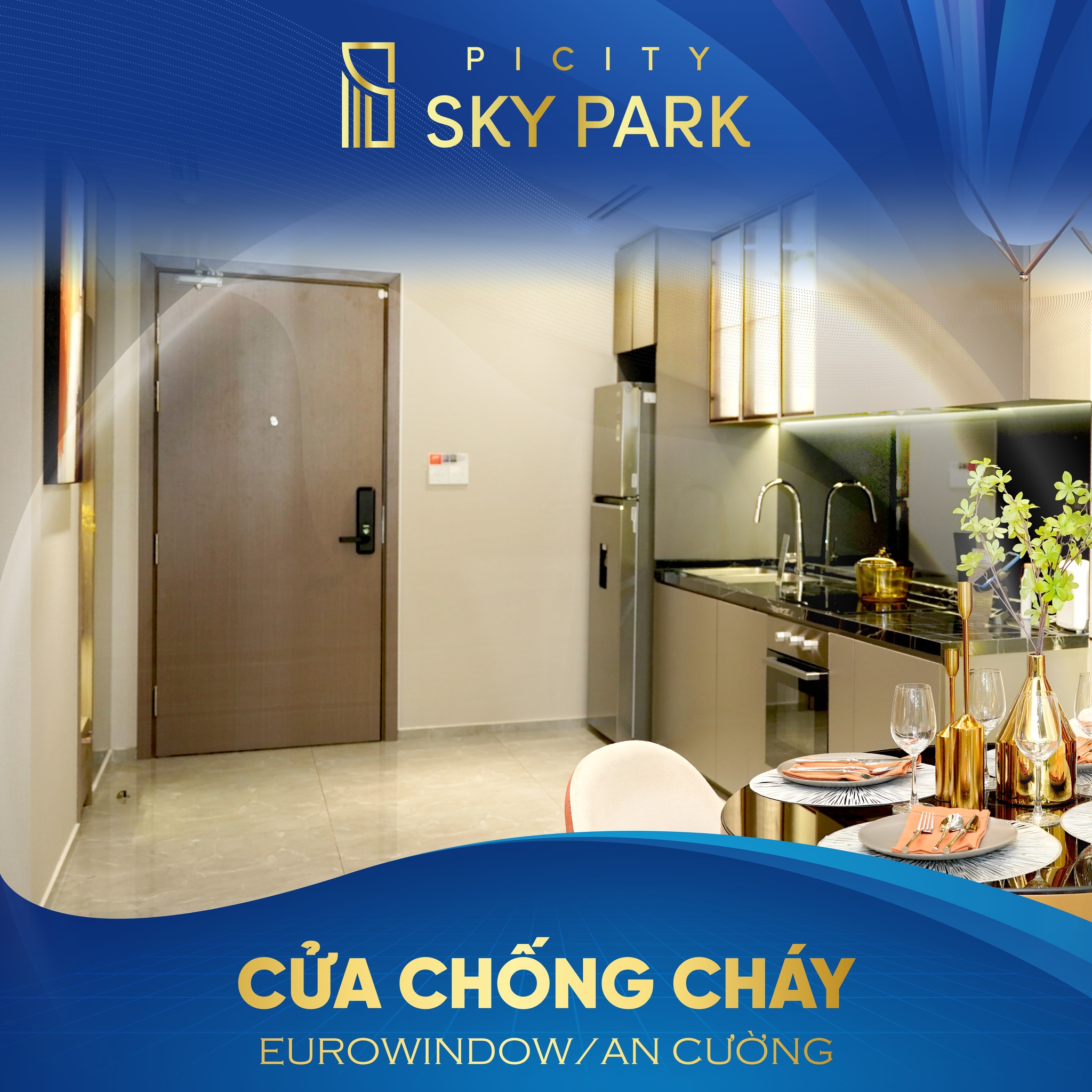 Tiêu chuẩn bàn giao cửa chống cháy tại Picity Sky Park