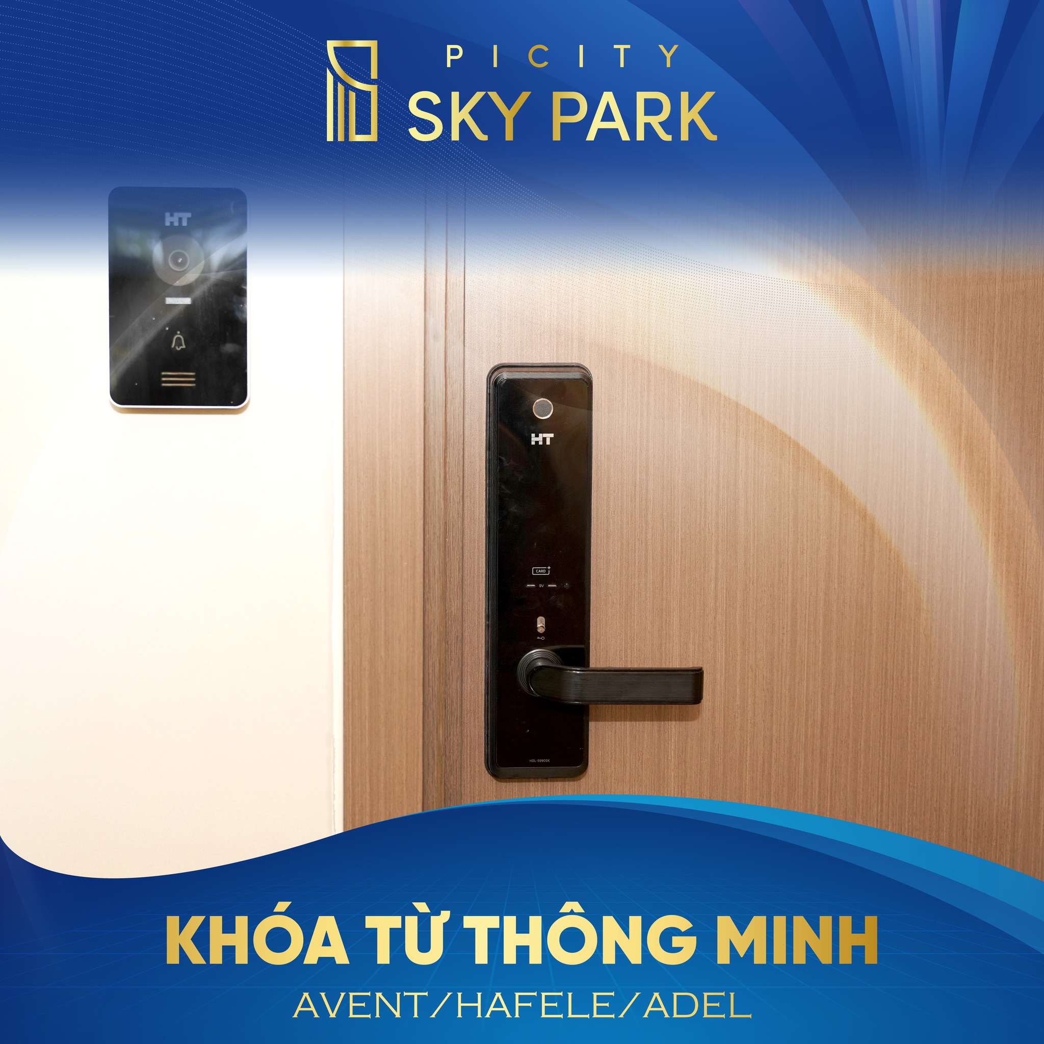 Tiêu chuẩn bàn giao khóa từ thông minh tại Picity Sky Park