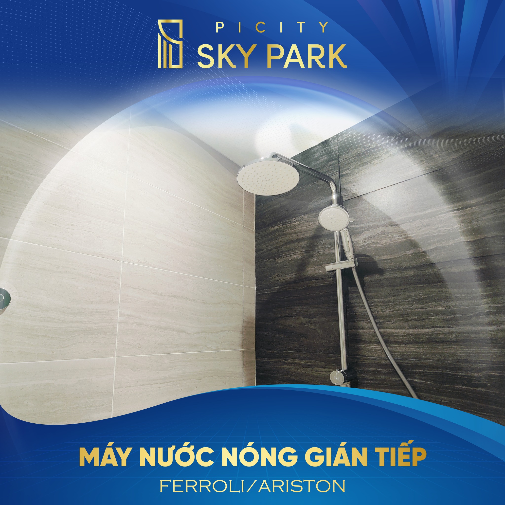 Tiêu chuẩn bàn giao máy nước nóng gián tiếp tại Picity Sky Park