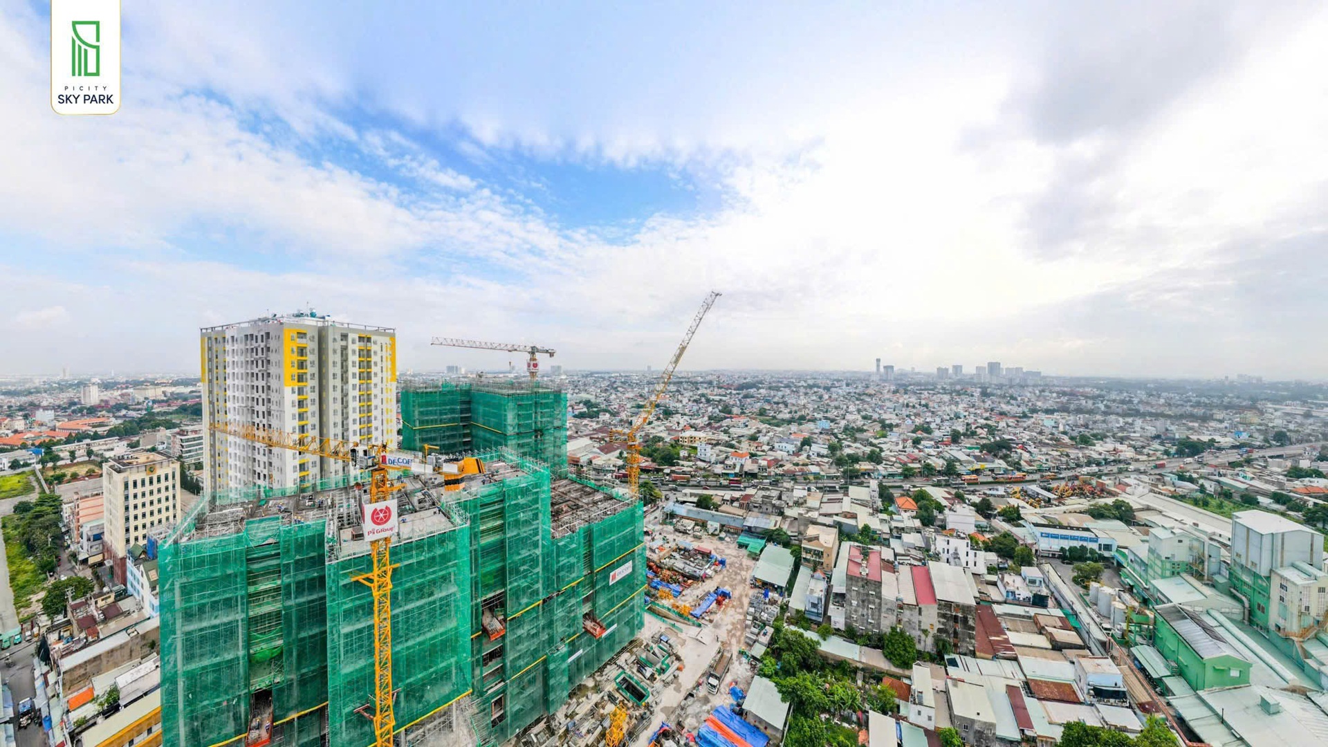 Tiến độ Picity Sky Park 07/2025